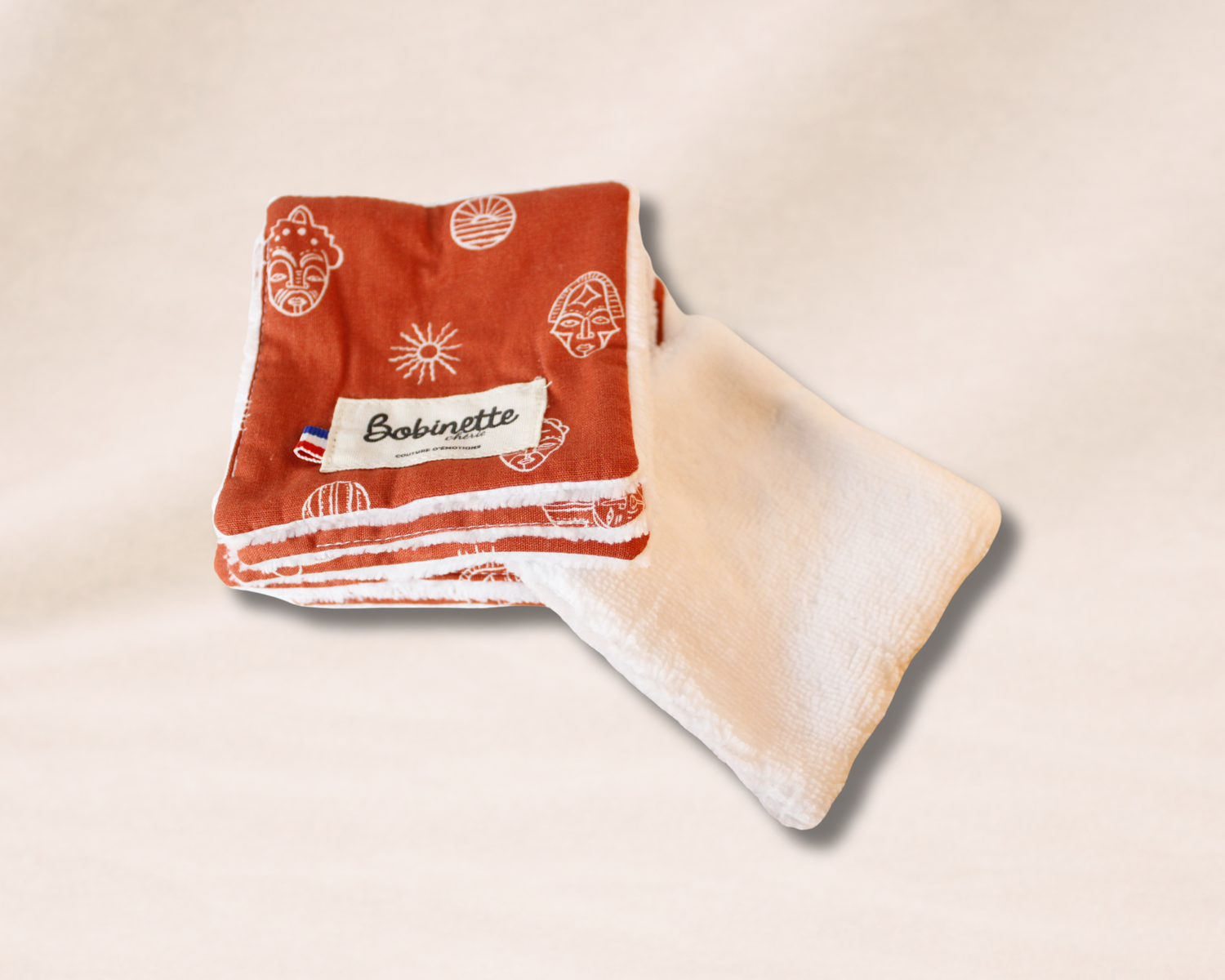 Lingettes lavables - Mia x8