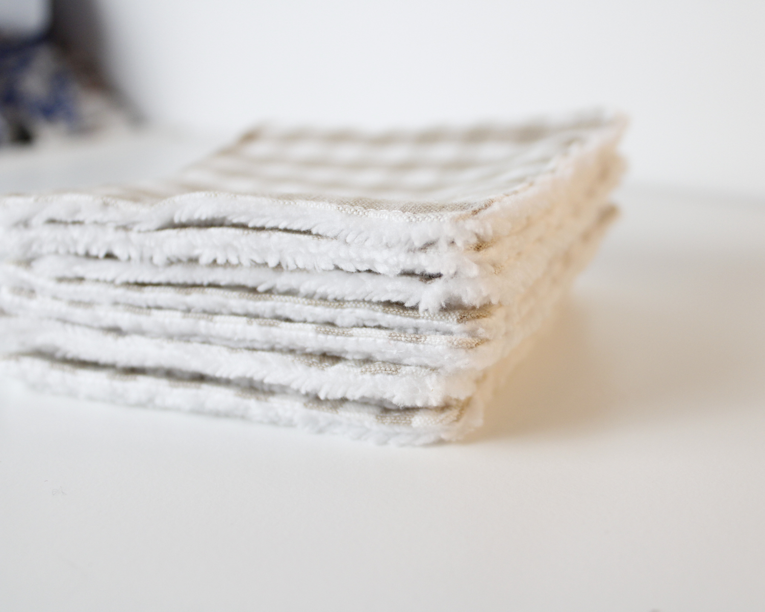 Lingettes lavables - Mia x8