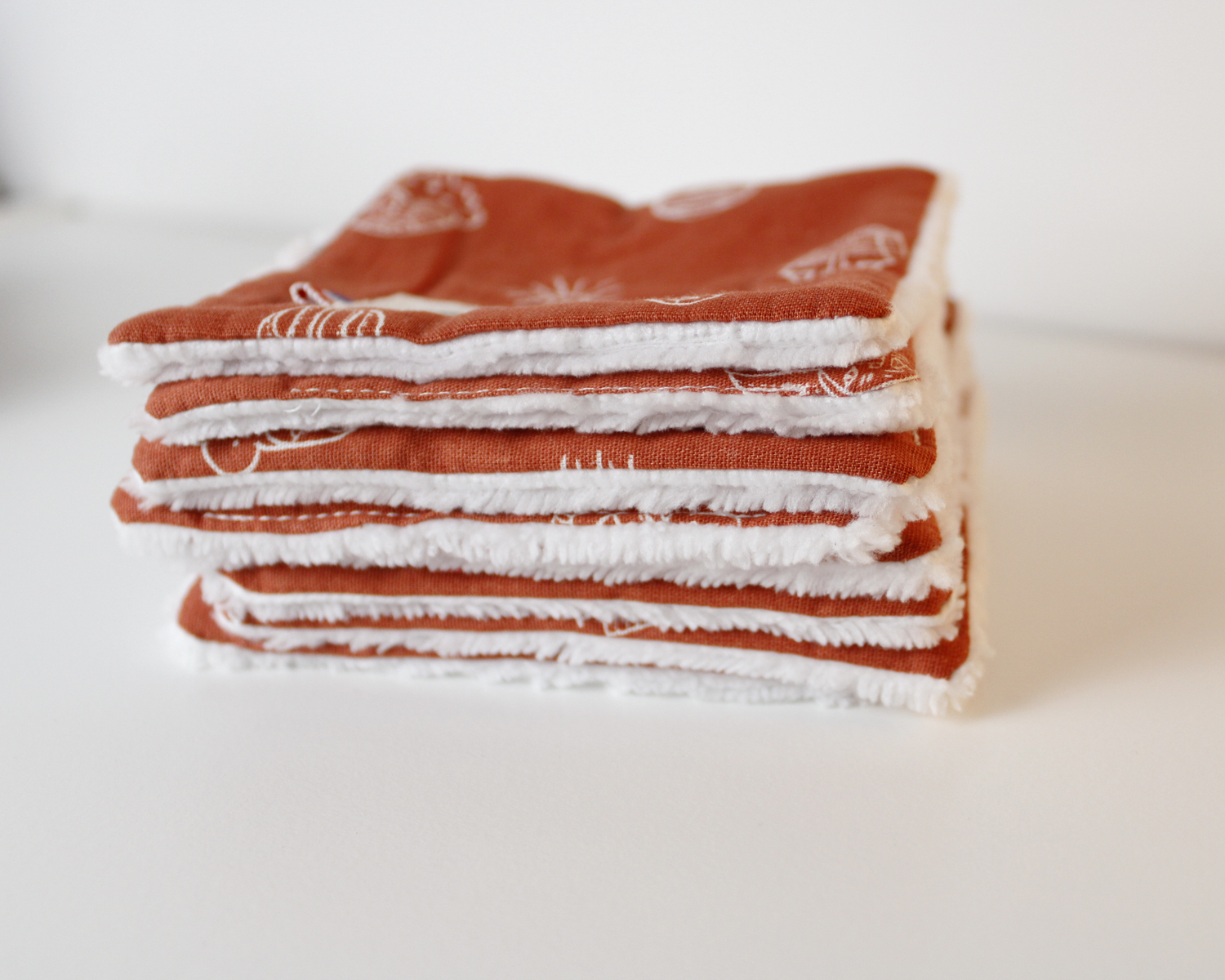 Lingettes lavables - Mia x8